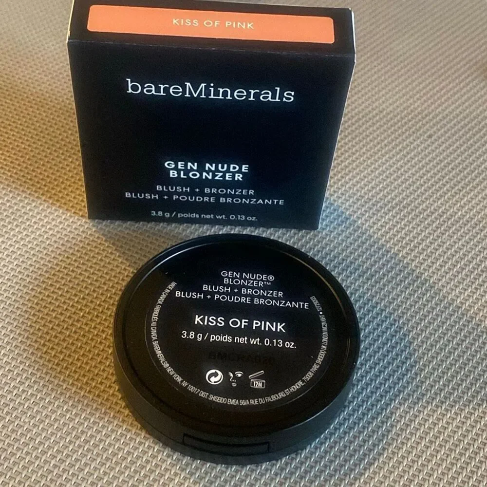 Bare Minerals~Gen Nude Blonzer ~ Kiss of Pink ~ NIB